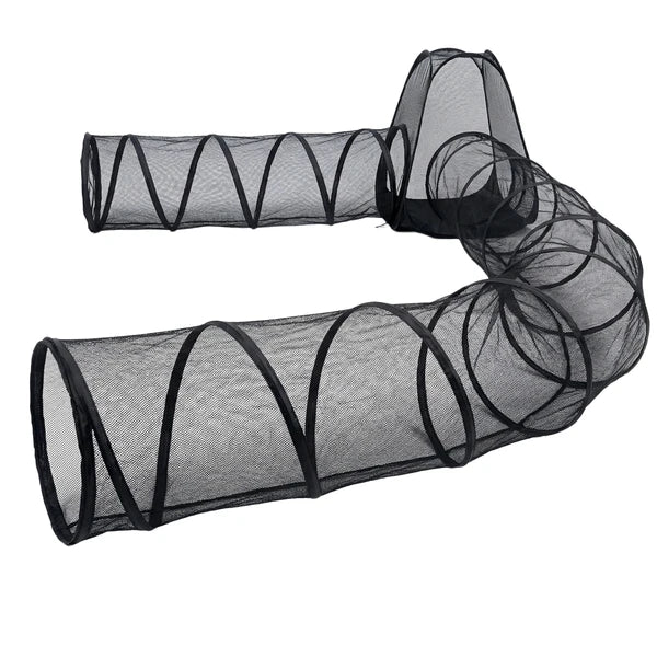 Outdoor Cat Enclosure, Portable Cat Tents For Outside, Cage Free Outside Cat Playpen Pet Enclosure, Cat Tunnel Outdoor Playground For Indoor Cats & Small Animals
