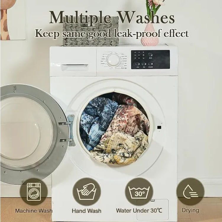 Qeils Washable Pee Pads For Dogs, 2 Pack Reusable Puppy Pads 36x41  Super Absorbent Leakproof Dog Training Pads, Non-Slip Potty Pads For Floor, Crate, Couch, Whelping Pads Litter Mat Pet Supplies
