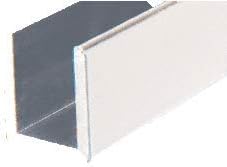 Brixwell SDCD38A-CCP24-XCP5 Satin Anodized 3/8" Fixed Panel Shower Door Deep