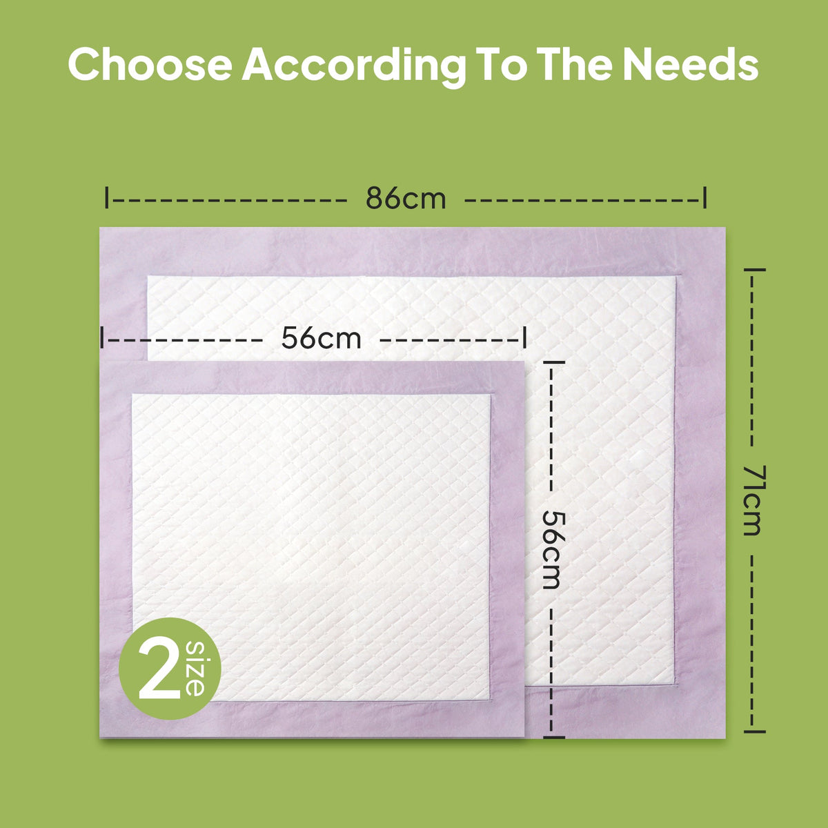 Lavender Scented Disposable Pet Training Pads