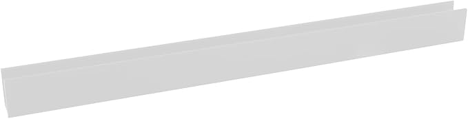 Brixwell SDCD38PS-CCP23-XCP10 Polished Stainless 3/8" Fixed Panel Shower Door