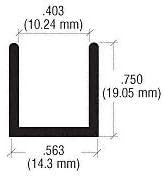 Brixwell SDCD38SB-CCP24-XCP5 Satin Brass 3/8" Fixed Panel Shower Door Deep