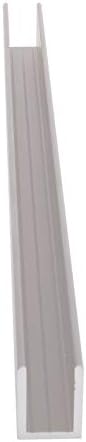 Brixwell SDCD38SN-CCP18-XCP50 Satin Nickel 3/8" Fixed Panel Shower Door Deep