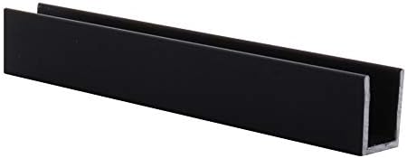 Brixwell SDCD380RB-CCP36-XCP25 Oil Rubbed Bronze 3/8" Fixed Panel Shower Door