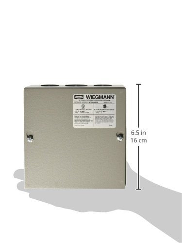 Wiegmann SC060604 SC-Series NEMA 1 Screw Cover Wallmount Pull Box