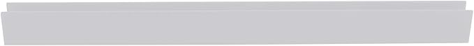 Brixwell SDCD38BS-CCP36-XCP5 Brushed Stainless 3/8" Fixed Panel Shower Door