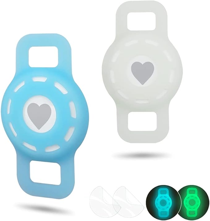 Airtag Holder for Cat, Air Tag Case for Cat Collar and Small Dog Collar