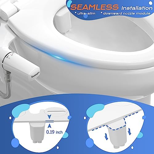 SAMODRA Ultra-Slim Hygienic Bidets Attachment