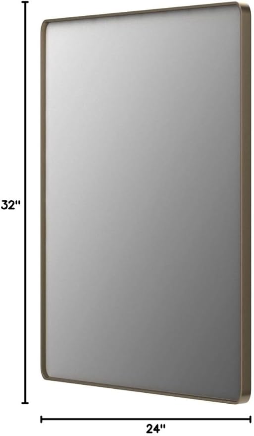 LOAAO 24”X32” Bronze Bathroom Mirrors