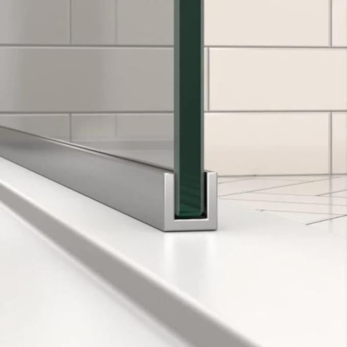 Custom Cut to Size 3/8" Shower Glass Panel