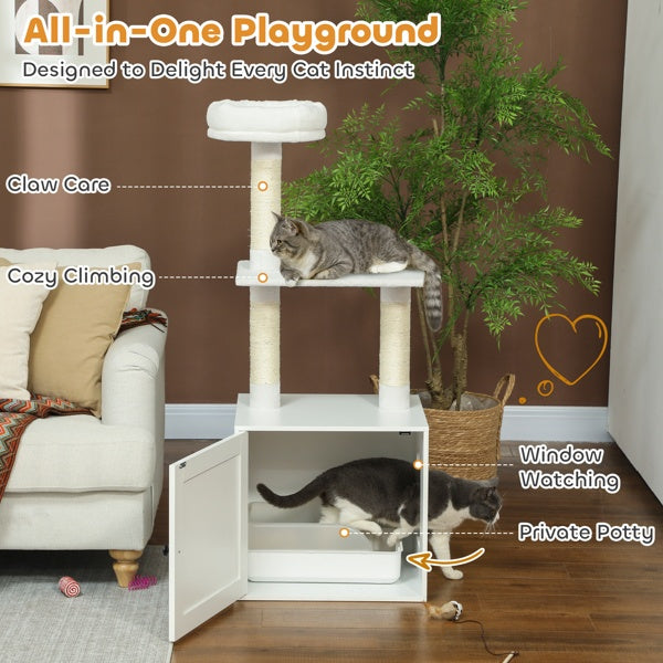 Wooden Cat House Cat Trees Cat Climbing Tower