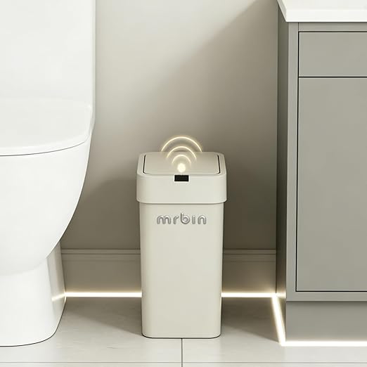 MRBIN Motion Sensor Bathroom Trash Can