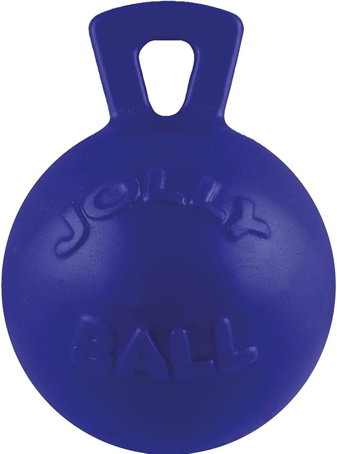 Tug-N-Toss Ball Color: Purple, Size: 8" H x 6" W x 6" D