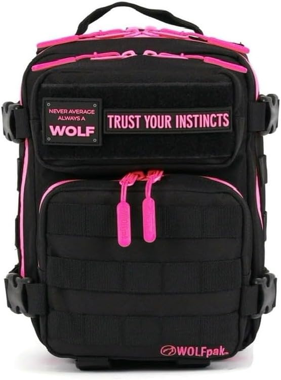 WOLFpak 9L Backpack Mini (Black Neon Pink)