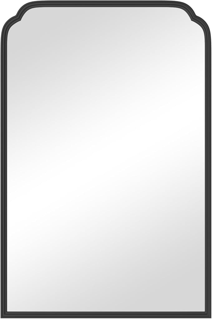 24X36 Inch Black Bathroom Mirror
