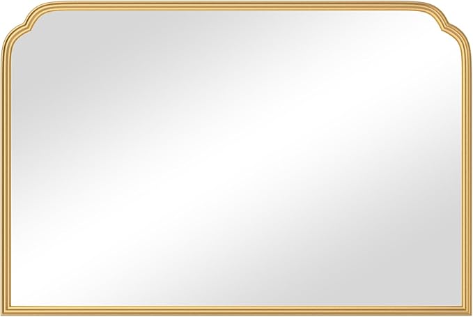 36X24 Inch Gold Bathroom Vanity Mirror