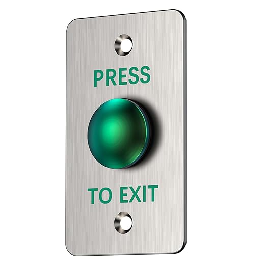 Push to Exit Button for Door Access Control