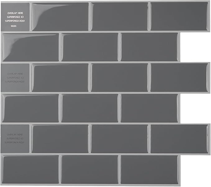 SMART TILES Peel and Stick Backsplash