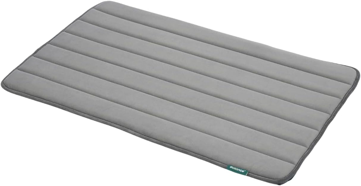 BALANCE Dog Crate Pad, Dog Foam Crate Mat Kennel Pad, Washable Water-Resistant Pet Bed Flat Dogs Cage Mat for Large Dogs