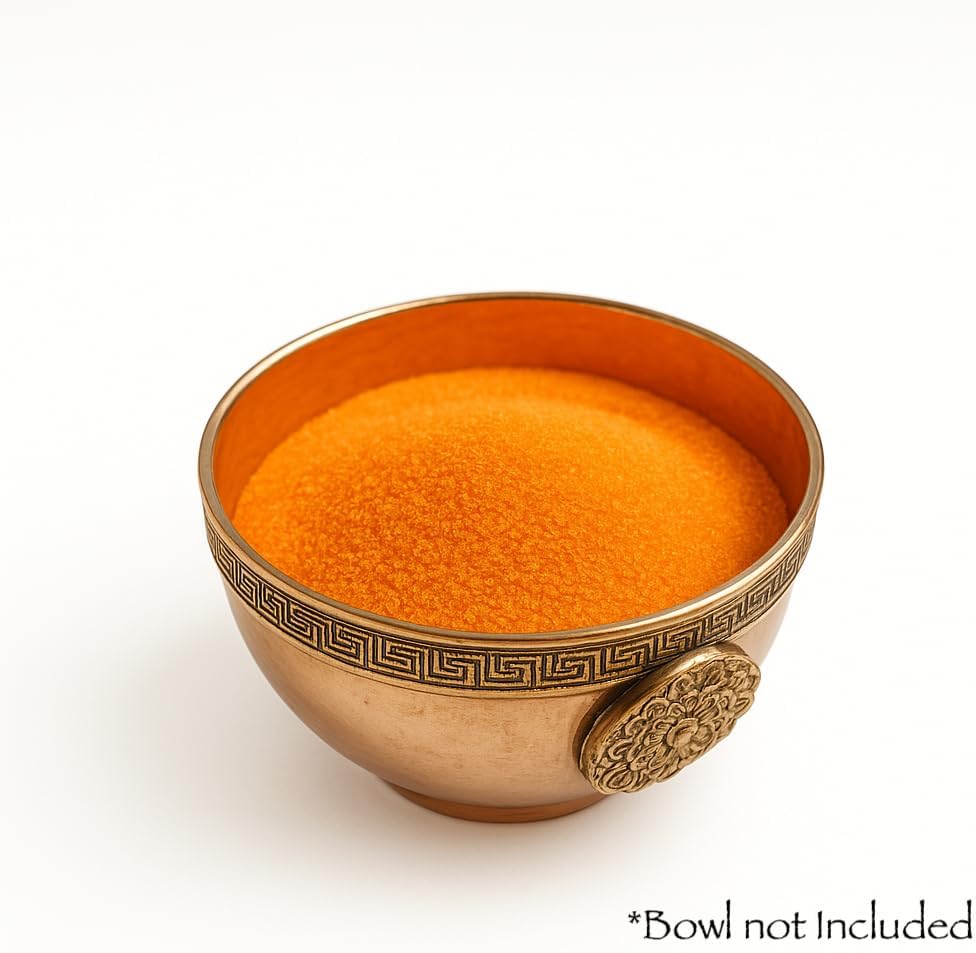 Coral Sand - Fine Sand for Zen Garden, Resin Incense Burner, Smudge Bowl, Ritual Incense, Cast Iron Cauldron, Unity Ceremony, Sensory Bin Table, Mandalas, Crafts by Alternative Imagination (1 Pound)