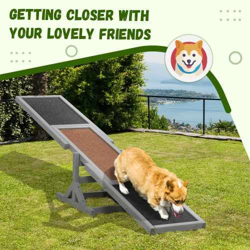 Wooden Dog Agile Seesaw For Training And Exercise, Platform Equipment Running Game Toys
