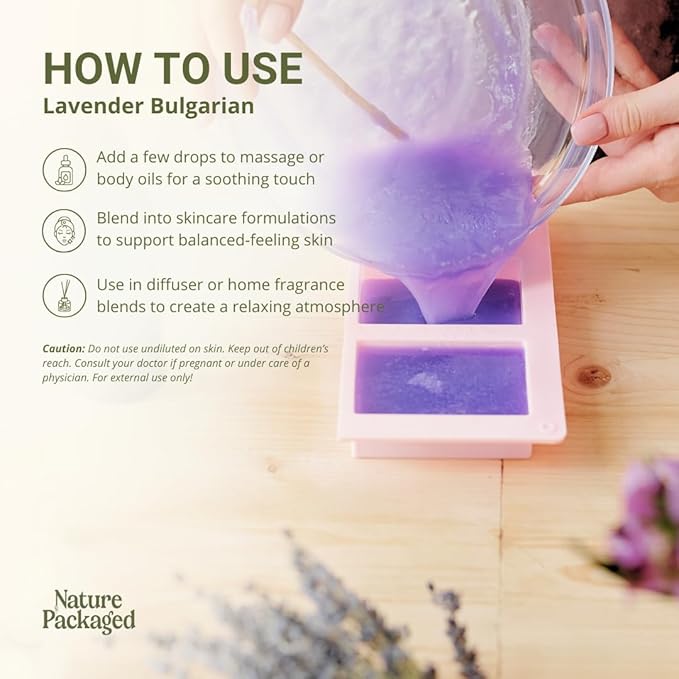 Lavender Oil - Bulgarian Essential Oils - Lavender Diffuser - Pure Therapeutic