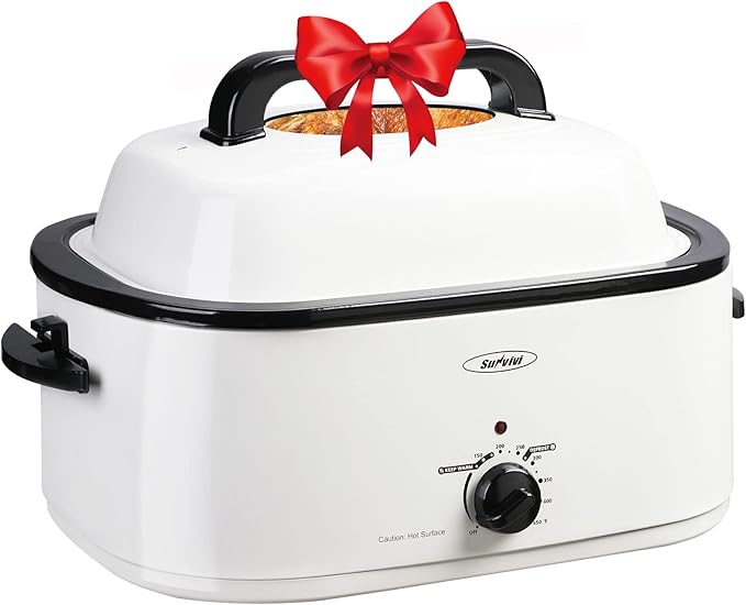 Sunvivi 26-Quart Roaster Oven, Electric Roaster Oven