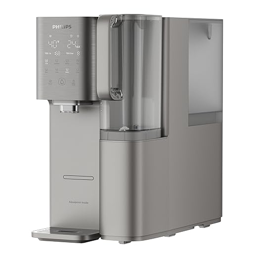 Reverse Osmosis Water Filter Countertop ADD6928DG/37, Cold & Hot Water Dispenser