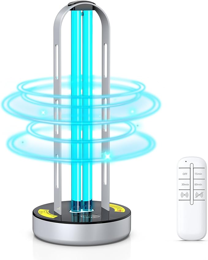 UV Light Sanitizer, 100W Ultraviolet Lamp