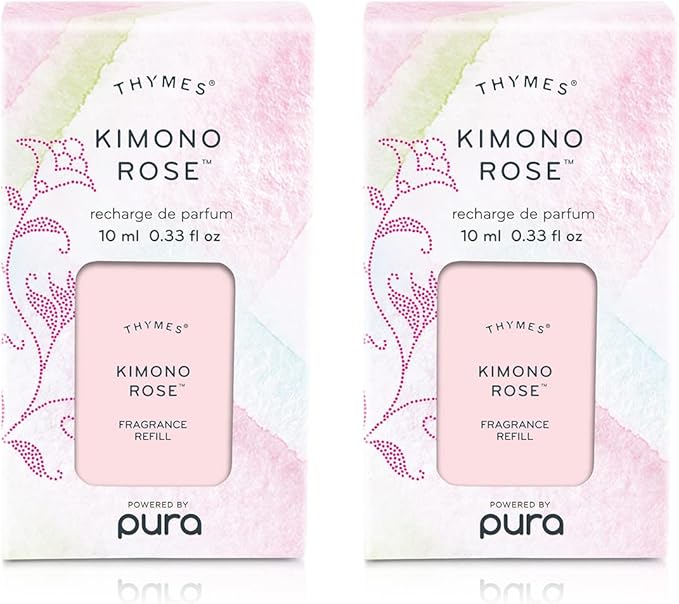 Thymes Kimono Rose Pura Smart Home Plug-in Diffuser Refills
