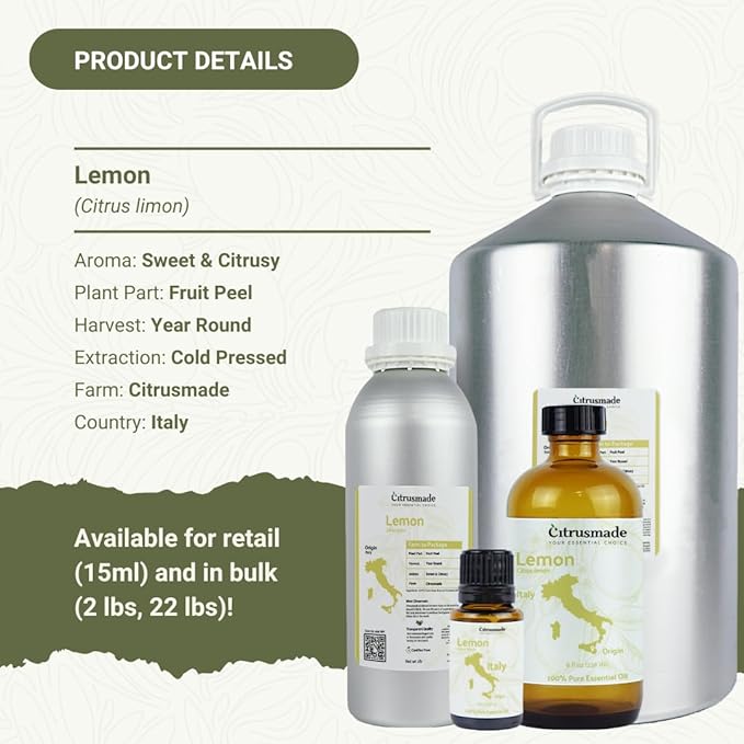 Lemon Essential Oil