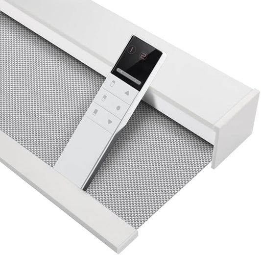 Motorized Blinds with Remote Window Roller Shade Wireless Rechargeable Motor