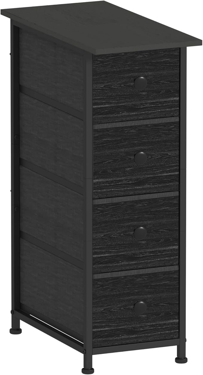 GiftGo Narrow Dresser Vertical Slim Dresser Chest of Drawers Skinny Storage