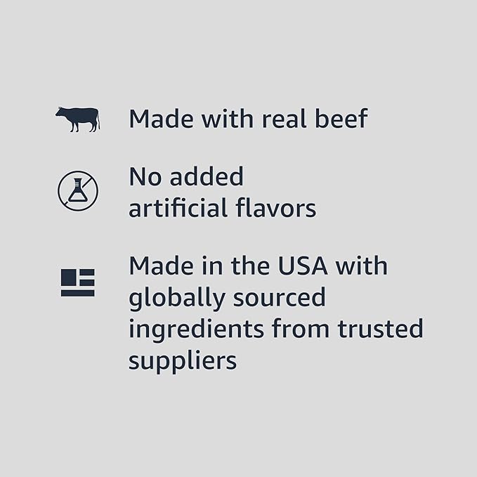 Amazon Basics Chopped Ground Dinner Wet Dog Food Variety Pack, Filet Mignon Flavor and with Beef, Made with Natural Ingredients, 13.2oz Cans (Pack of 12)