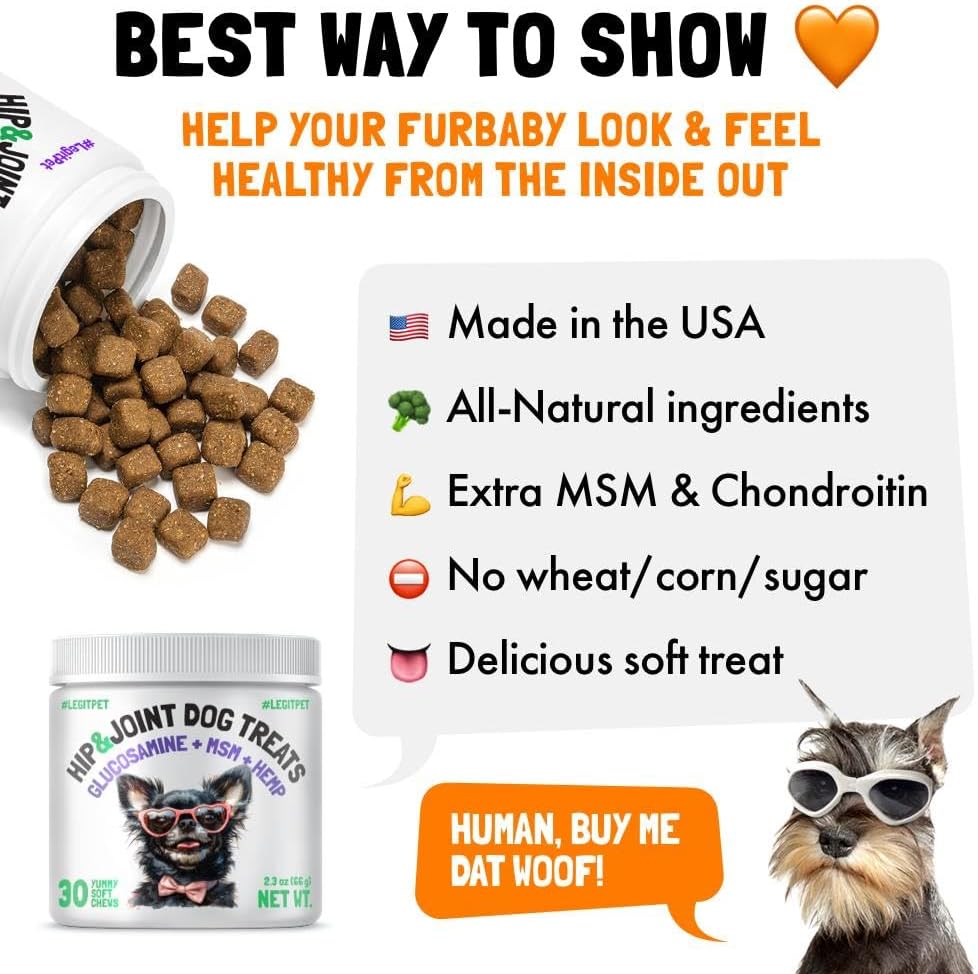 LEGITPET Hemp Hip & Joint Supplement for Dogs Soft. Everyday comfort that fits naturally into your space.