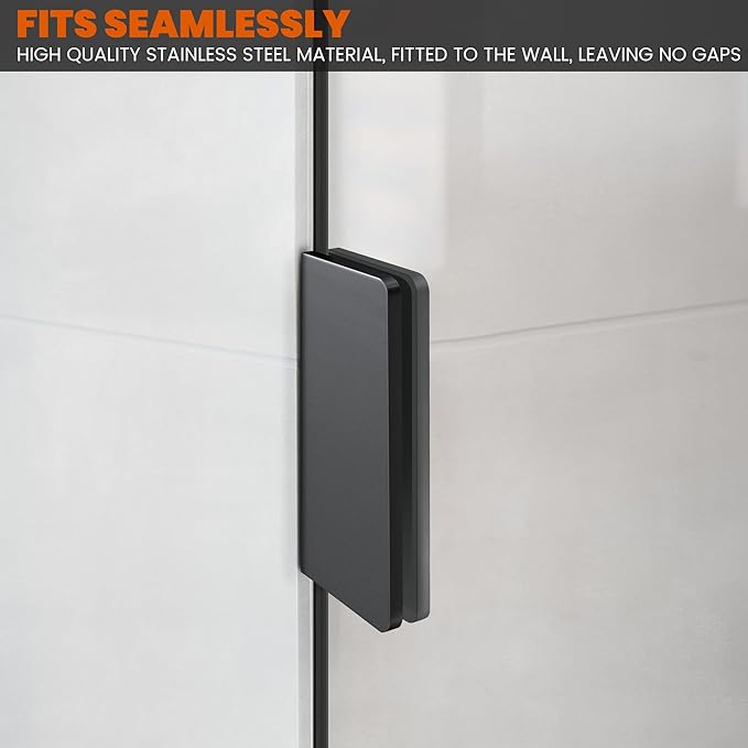 Bathroom Shower Glass Door 35 * 74"