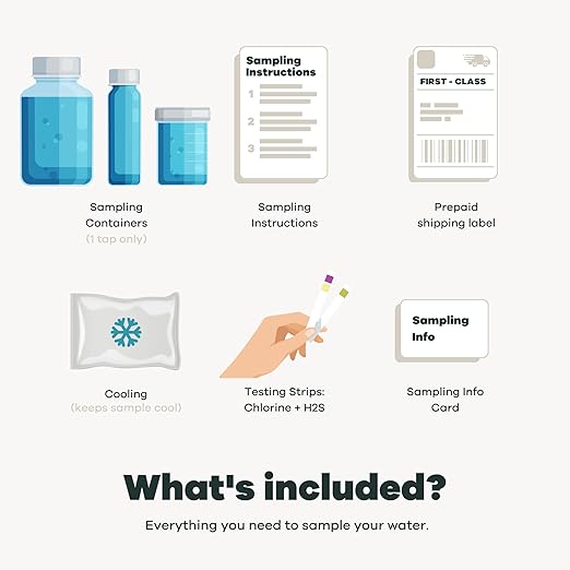 Advanced Home Water Test Kit | Well or City | EPA Certified Drinking Water Labs