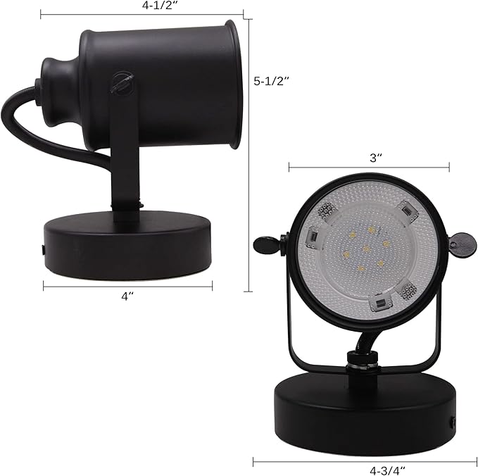 LED Desk Lamp, Eye-Caring Reading Lamp, 5W, 280 Lumens, High CRI 80+, 4000K Cool White Light, Sleek Design, Adjustable Lamp Ideal for Reading, Studying, and Office Use
