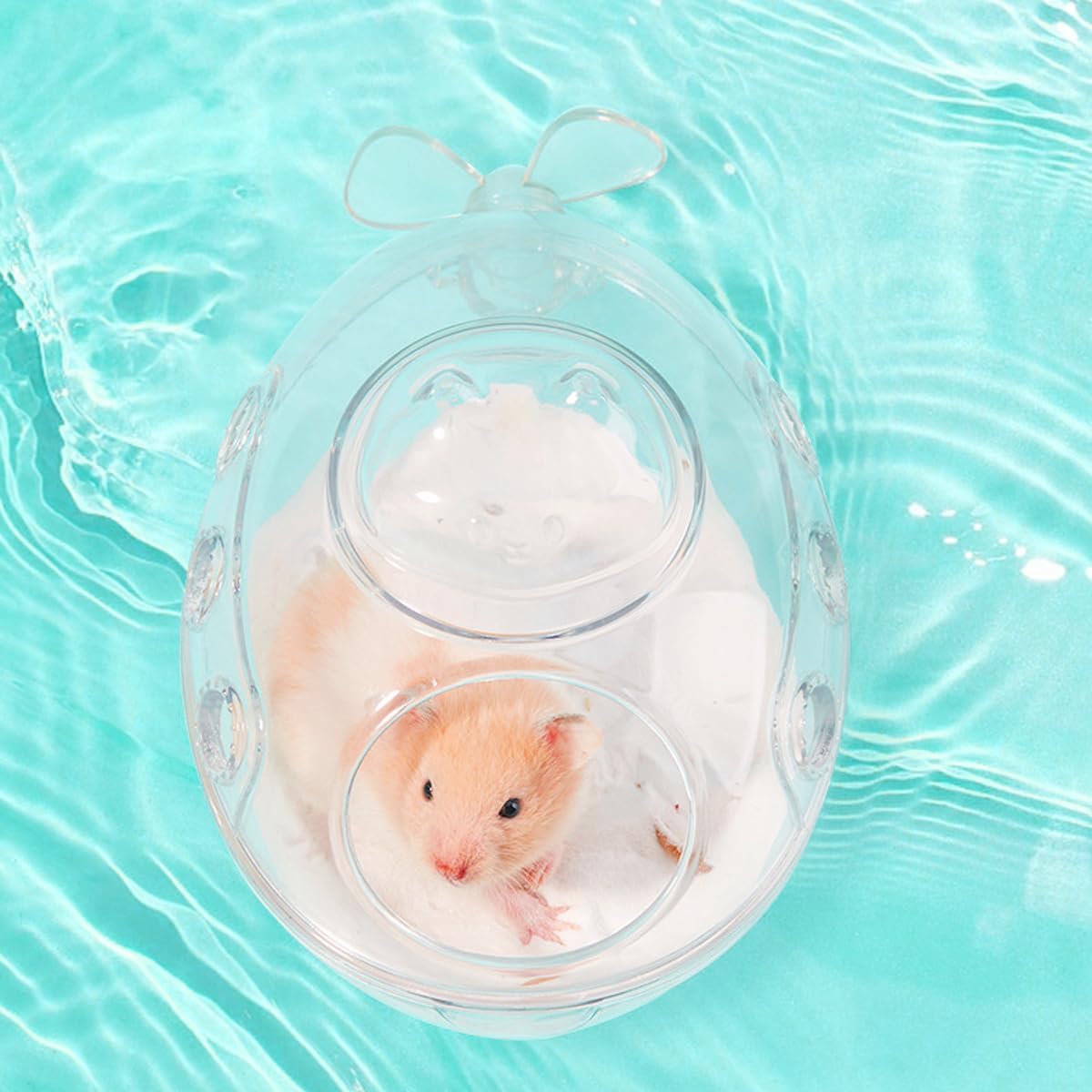 Hamster Bath Sand, 15.4lb Dust Free Desert Sand or Potty Litter Sand for Hamster Chinchillas Gerbil Syrian Mice Small Animals(White)