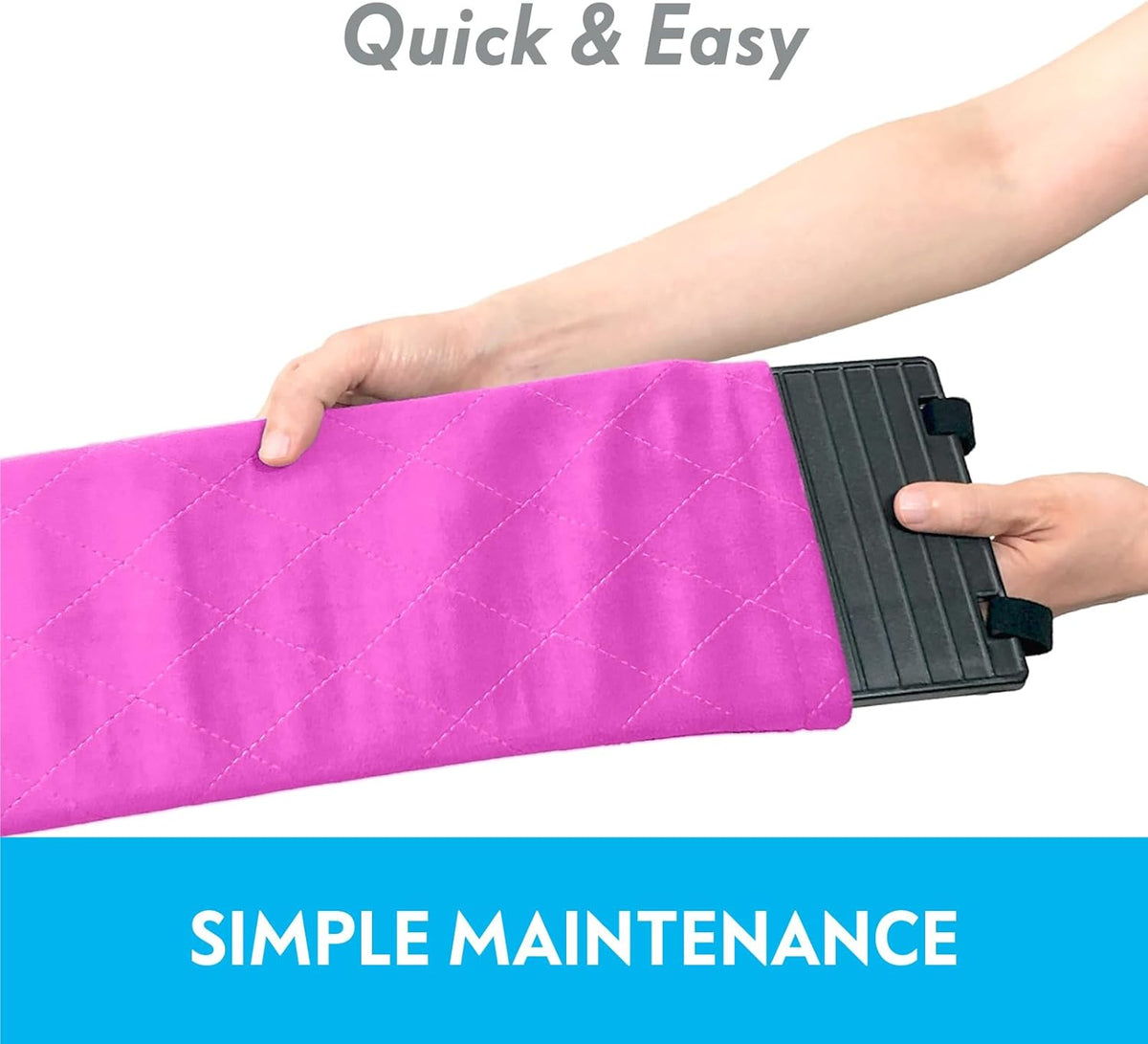 Paw Inspired Fleece Liners for Ferret Nation, Critter Nation Cage Ramp for Ferrets, Rats, Chinchillas, Hedgehogs & Other Small Animals (Pink, Ramp Cover - 3 Pack)