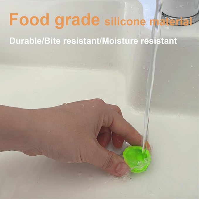 Meow&Woof Crested Gecko Food and Water Feeding Cups, Reptile Food Dish, Colorful Water Bowl for Bearded Dragon Tank Terrarium Accessories Supplies for Tortoise, Crab and Small Pet (12 Pcs)