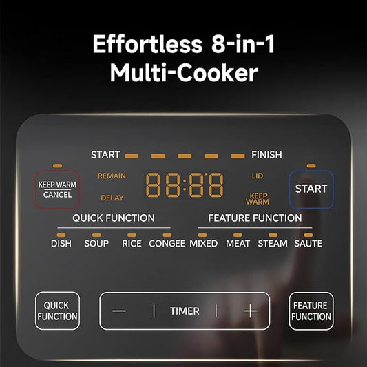 Midea 8-in-1 Electric Pressure Cooker