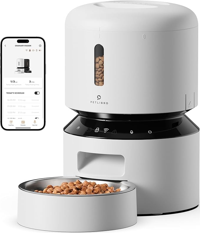 PETLIBRO Automatic Cat Feeder, 5G WiFi Automatic Pet Feeder