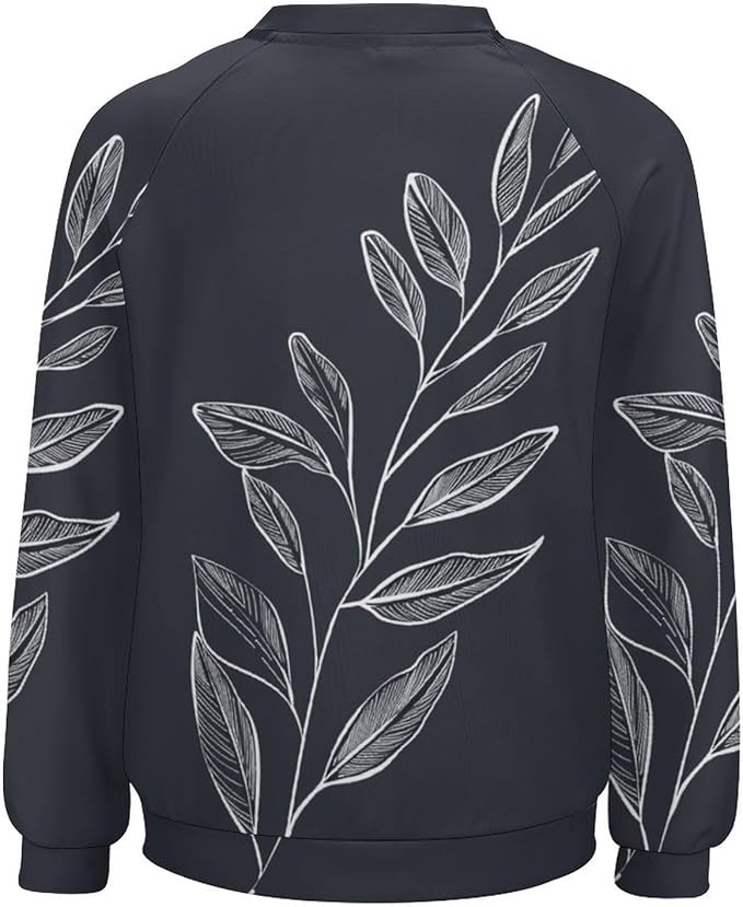 Womens Long Sleeve Tops Y2k Japanese Art Print Sweatshirts Fall Pullover for Women Crewneck Vintage Shirts Boho Tops