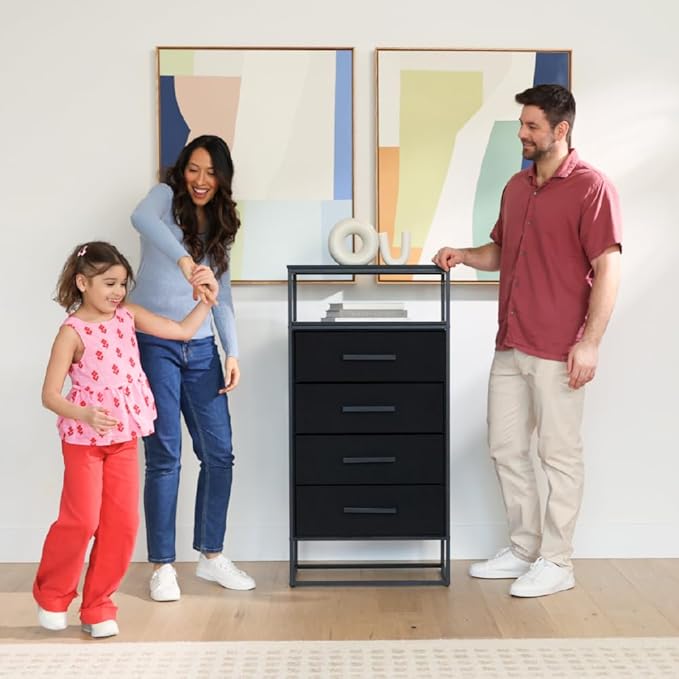 tinge Zana Premium Fabric Dresser