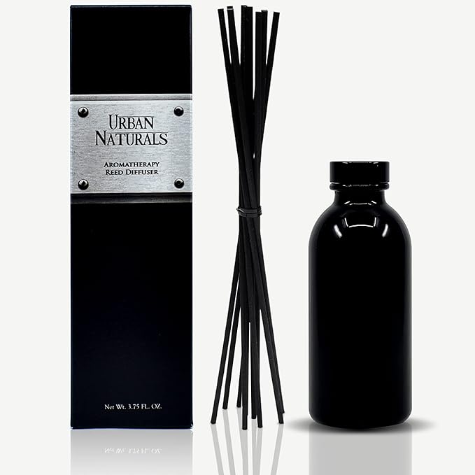 Urban Naturals Lavender Fields Oil Essential Oil Reed Diffuser Set