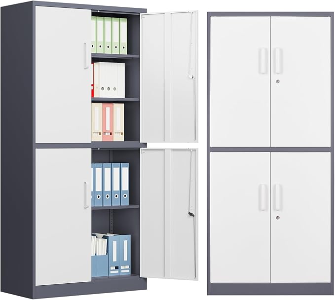 MIIIKO Metal Storage File Cabinet