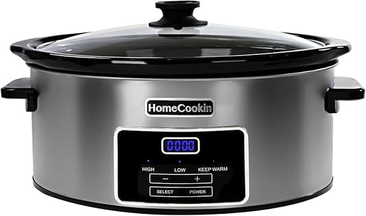 8-Quart Digital Programmable Slow Cooker