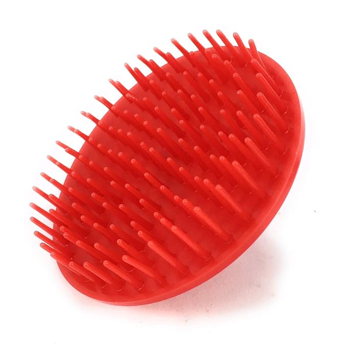 G.B.S Shampoo Massage Brush, Red
