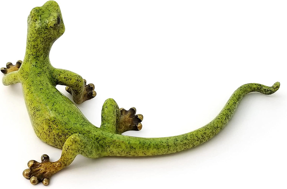 Lizard Home Decor Figurine for Desktop Decoration. Home Decor Accent for Living Room, Office, Kitchen, Bathroom or on Any Shelf in The House…